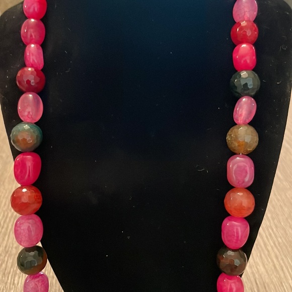 Multi stone necklace - Picture 2 of 5